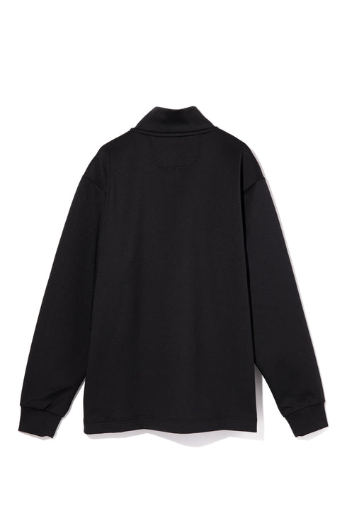 ハーフZIPポケットハイネック