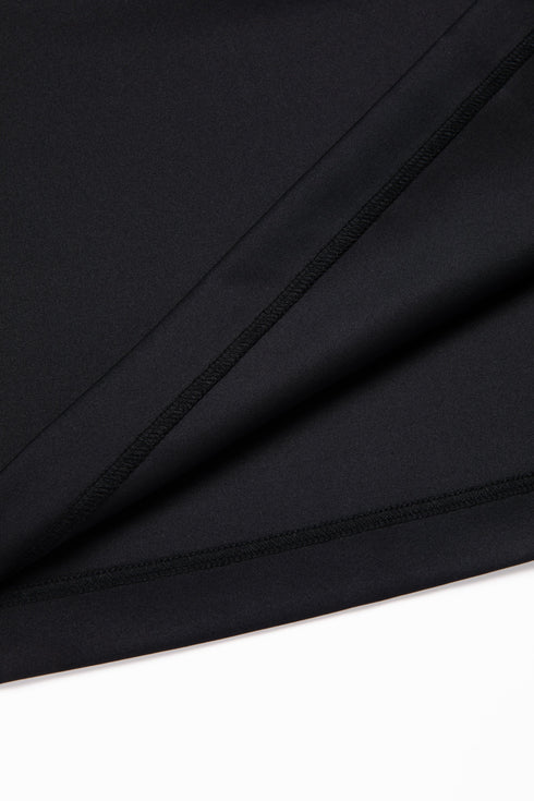 ハーフZIPポケットハイネック