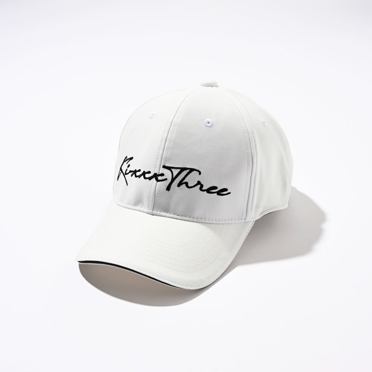 ゴルフ キャップ｜ブラシスクリプトロゴ刺繍キャップ｜KI-XXX