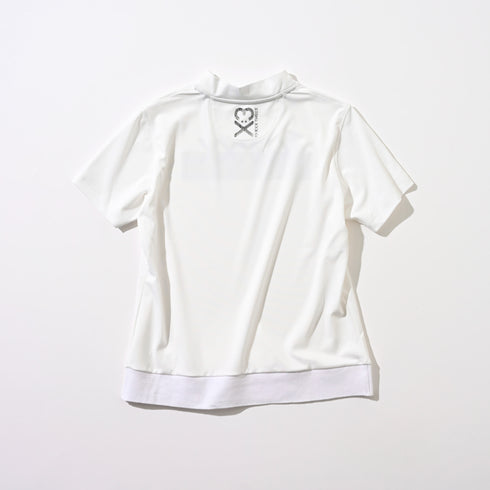 グラフィック モックネックシャツ