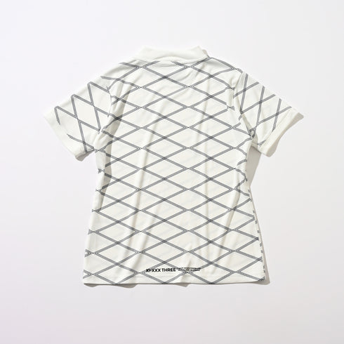 X3 昇華プリント モックネックシャツ