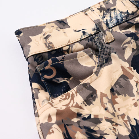 フラワーカモフラージュ タイトスカート