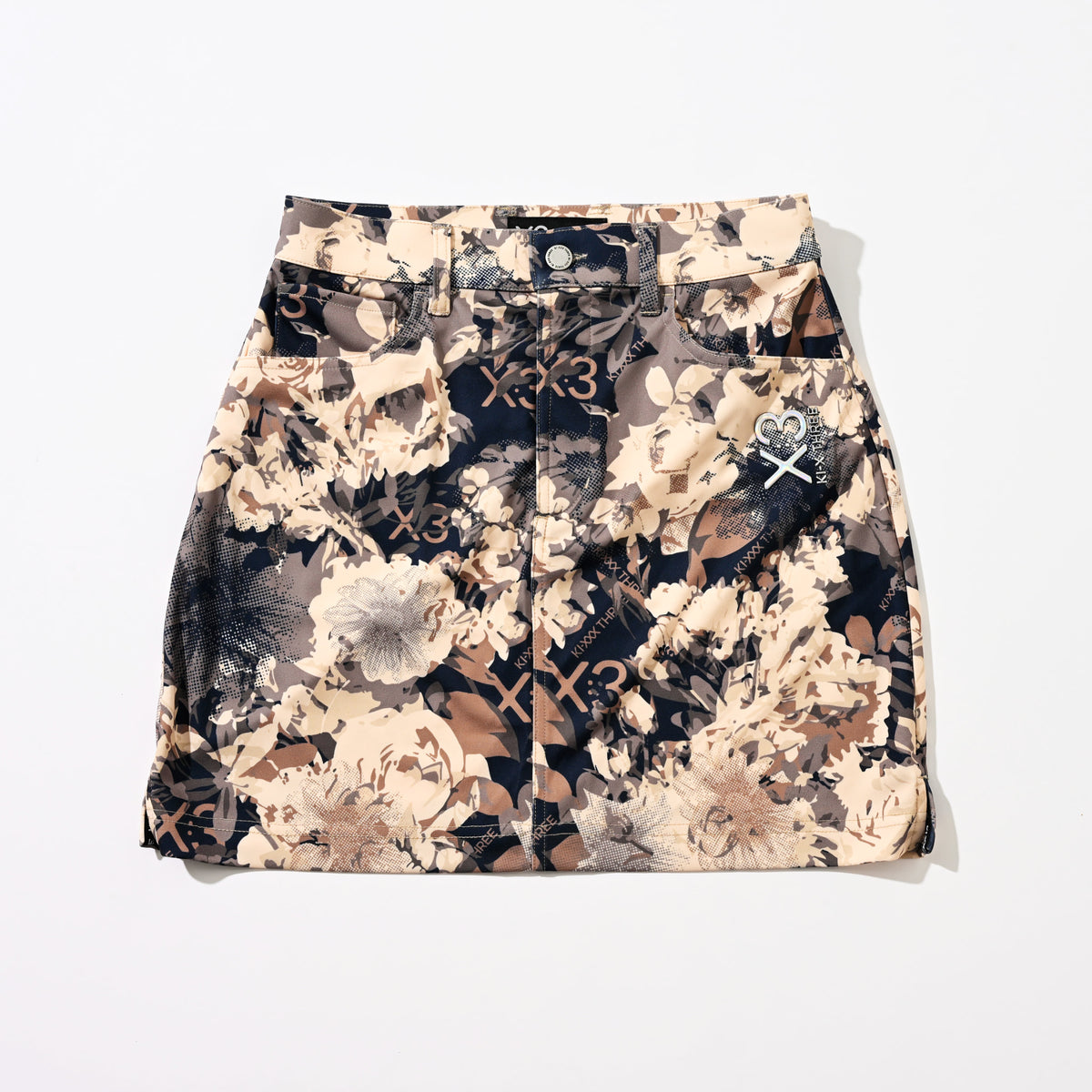 レディースゴルフウェア スカート｜フラワーカモフラージュ
