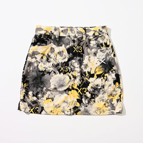 フラワーカモフラージュ タイトスカート