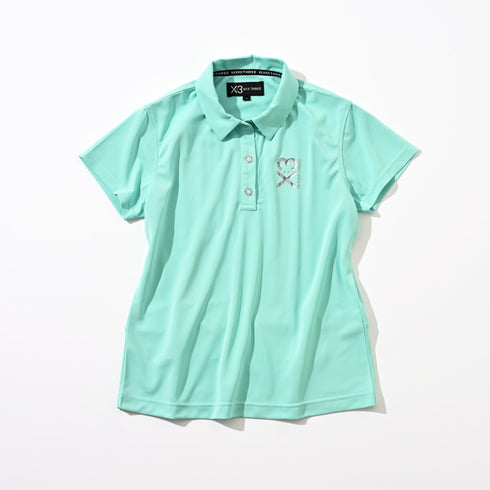 バックプリーツポロシャツ