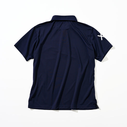 袖ロゴポロシャツ