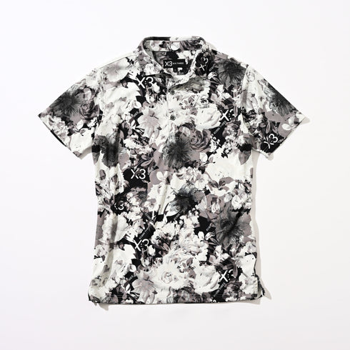 フラワーカモフラージュ ポロシャツ