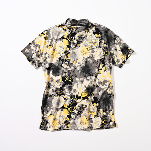 フラワーカモフラージュ モックネックシャツ