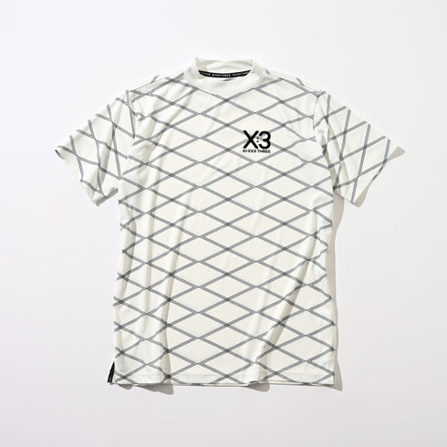 X3 昇華プリント モックネックシャツ