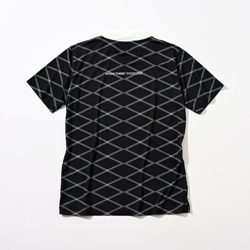 X3 昇華プリント モックネックシャツ