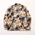 KX3オリジナル フラワープリント 起毛(ブラッシュド) モックネック シャツ