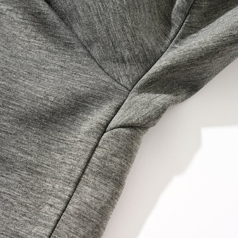 ダンボールニット ビックロゴ モックネック ロングスリーブ シャツ