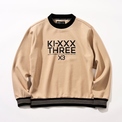 ツイル クルーネック スウェット