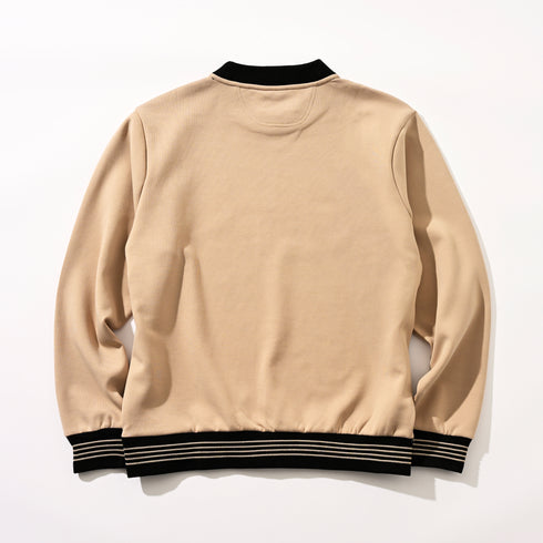 ツイル クルーネック スウェット