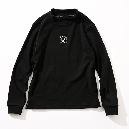 起毛(ブラッシュド) タートルネック ロングスリーブ シャツ