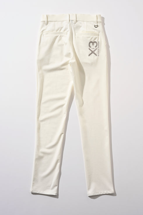 ハイストレッチ ストレート ロング パンツ