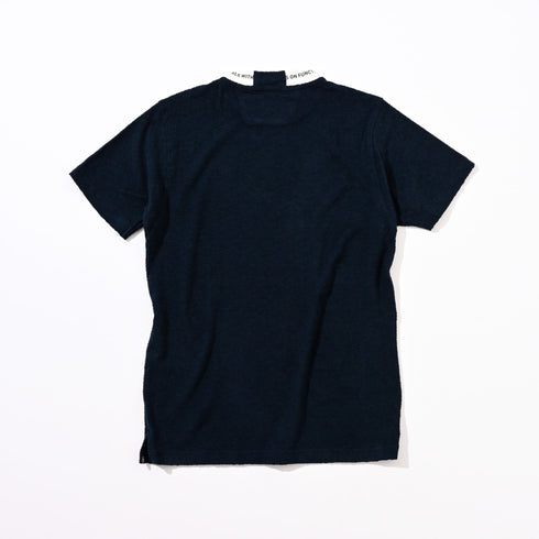 パイル襟リブモックネック