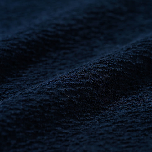 パイル襟リブモックネック