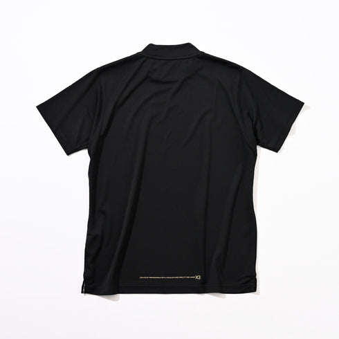 X柄ロゴモックネック