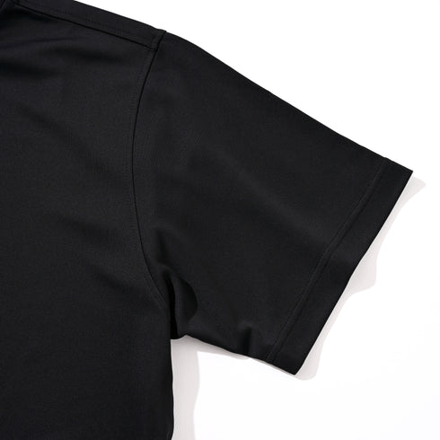 X柄ロゴモックネック