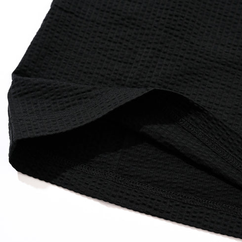 パイル襟リブモックネック