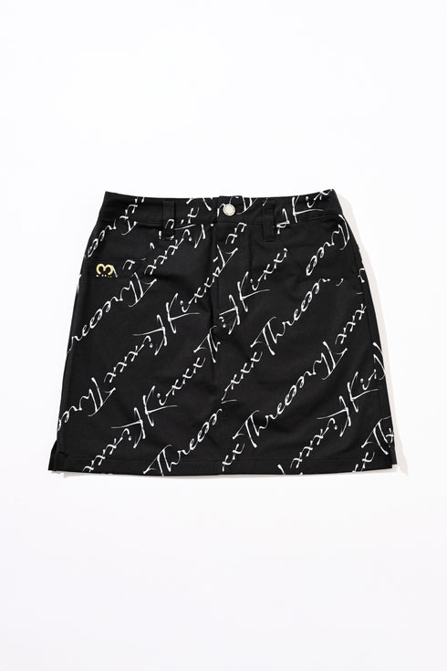 スクリプトロゴ昇華タイトスカート