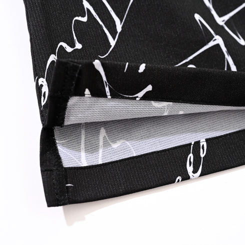 スクリプトロゴ昇華タイトスカート