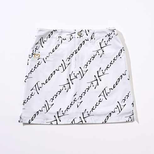 スクリプトロゴ昇華タイトスカート
