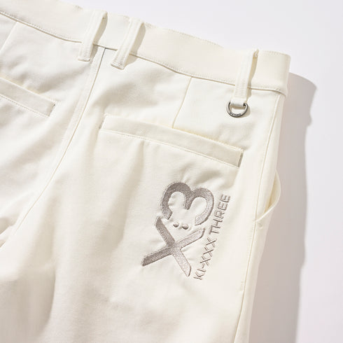 ハイストレッチ ストレート ロング パンツ