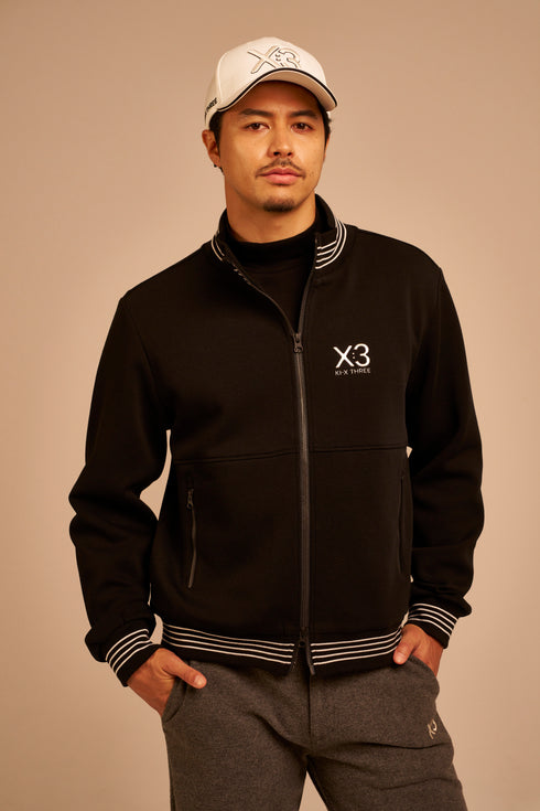 ツイルニット トラック ジャケット