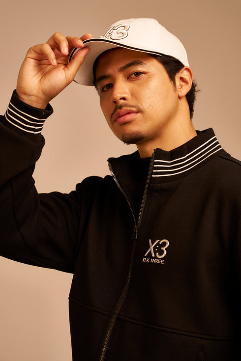 ツイルニット トラック ジャケット