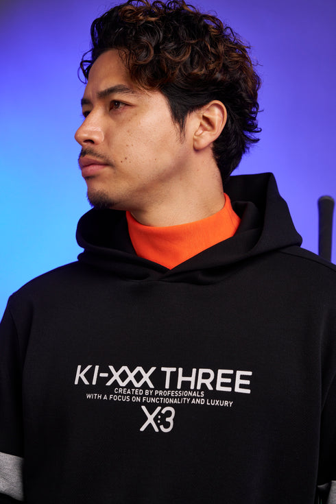 ツイルスウェット フーディー